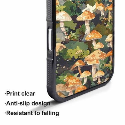 iPhone 17 Pro Case — Mushrooms Camomushrooms Patter 9y1 Camo, Original Design Phone Case