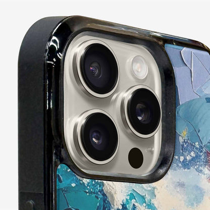 iPhone 16 Pro Max Case — Wave Crest Splash Wave Crest Splash, Original Design Phone Case