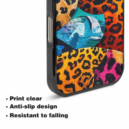 iPhone 16 Pro Case — Full Color Vibrant Animal Print Animal, Custom Designed Case Cover