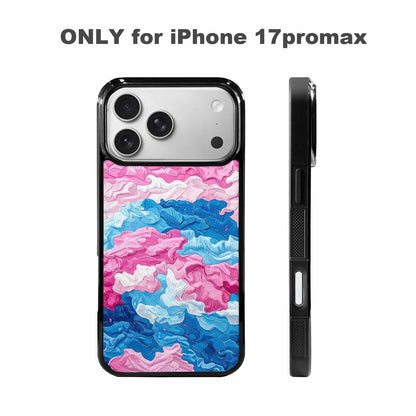 iPhone 17 Pro Max Case — Vivid Camo Transgender Camo, Custom Art Phone Cover
