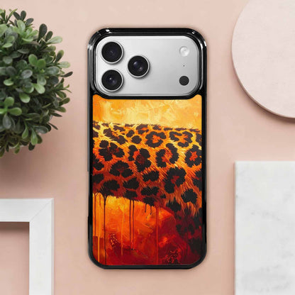 iPhone 17 Pro Max Case — Seamless Repeating Pattern Of Animal Print, Personalized Phone Case