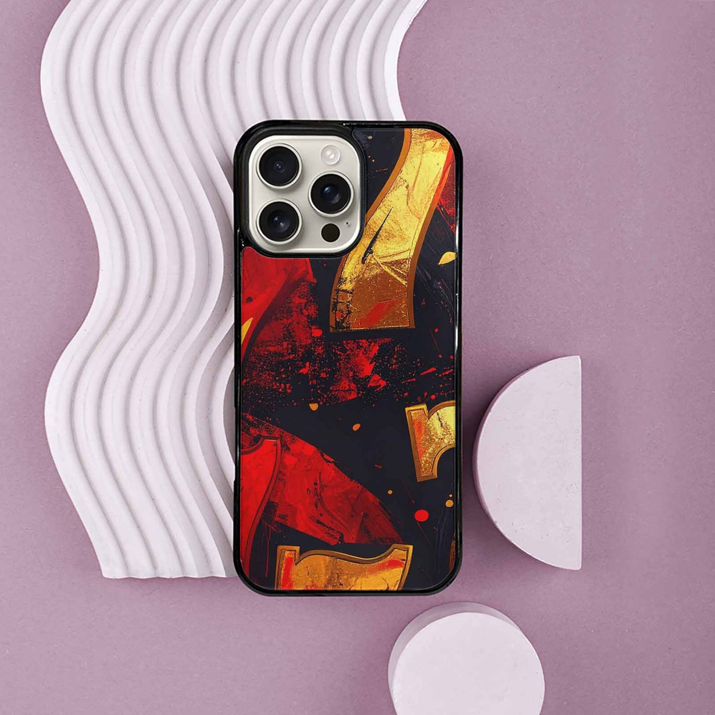 iPhone 16 Pro Max Case — Dice And Casino Pattern Seamless Repeat, Custom Designed Case Cover