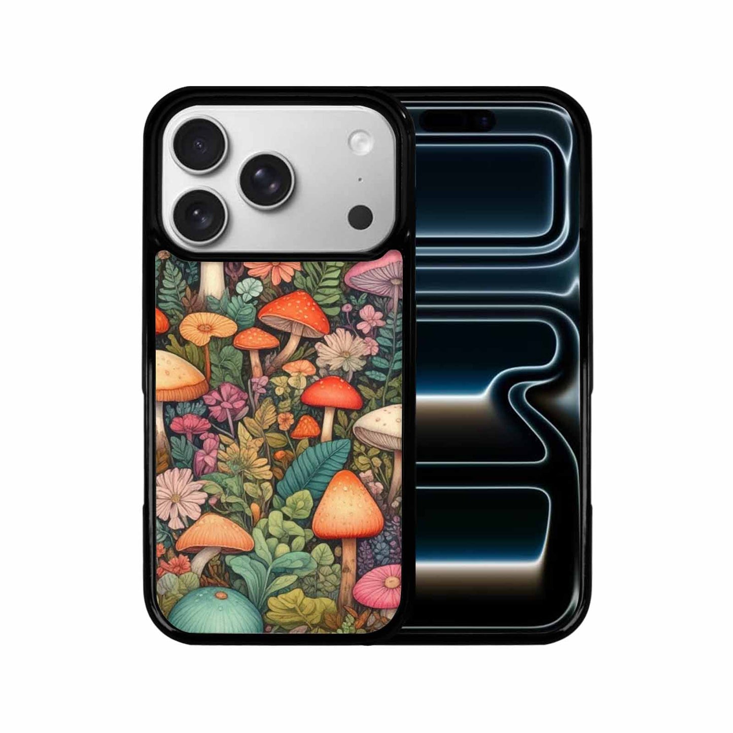 iPhone 17 Pro Case — Mushrooms Botanicalmushrooms P Qwd Floral, Original Design Phone Case