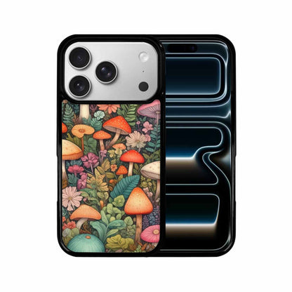 iPhone 17 Pro Case — Mushrooms Botanicalmushrooms P Qwd Floral, Original Design Phone Case