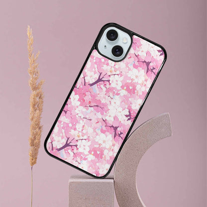 iPhone 15 Plus Case — Cherry Blossom Branch Cherry Blo Cfc, Custom Made Phone Cover