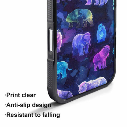 iPhone 17 Pro Max Case — Watercolor Cryptid Folklore Watercolor Abstract, Custom Print Case Cover