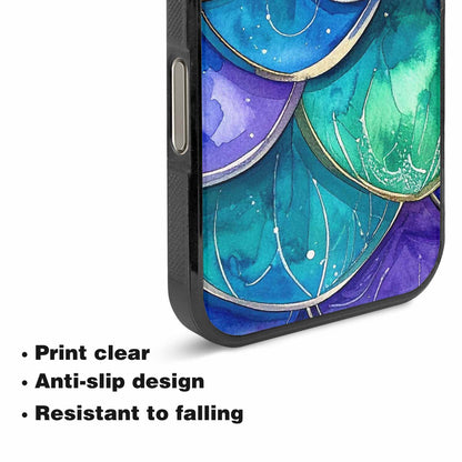 iPhone 16 Pro Case — Mermaid Scale Art Pattern, Personalized Phone Case