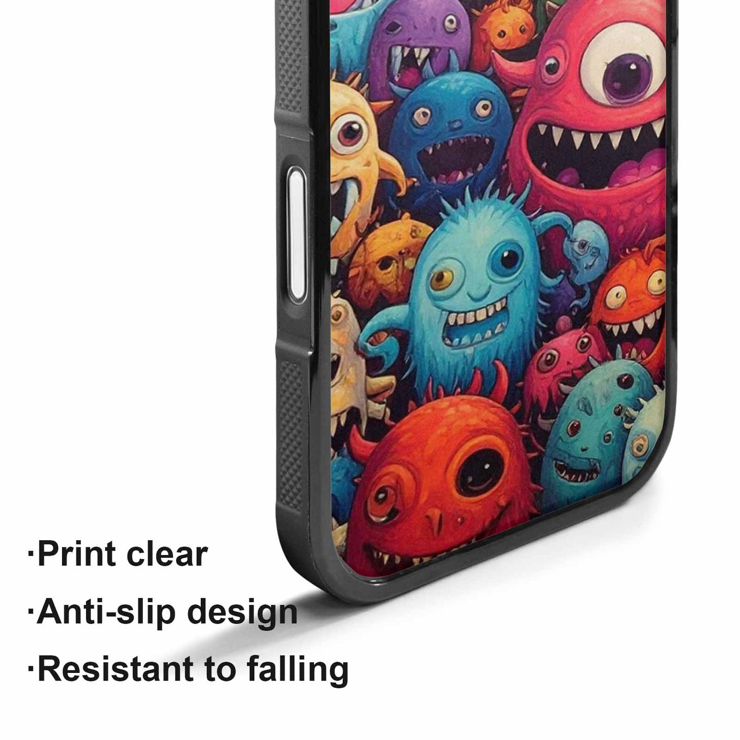 iPhone 17 Case — Monsters (general) Cartoon Monsters Cartoon Cute, Custom Print Case Cover