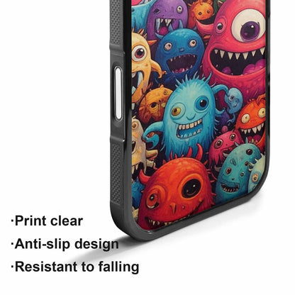 iPhone 17 Case — Monsters (general) Cartoon Monsters Cartoon Cute, Custom Print Case Cover