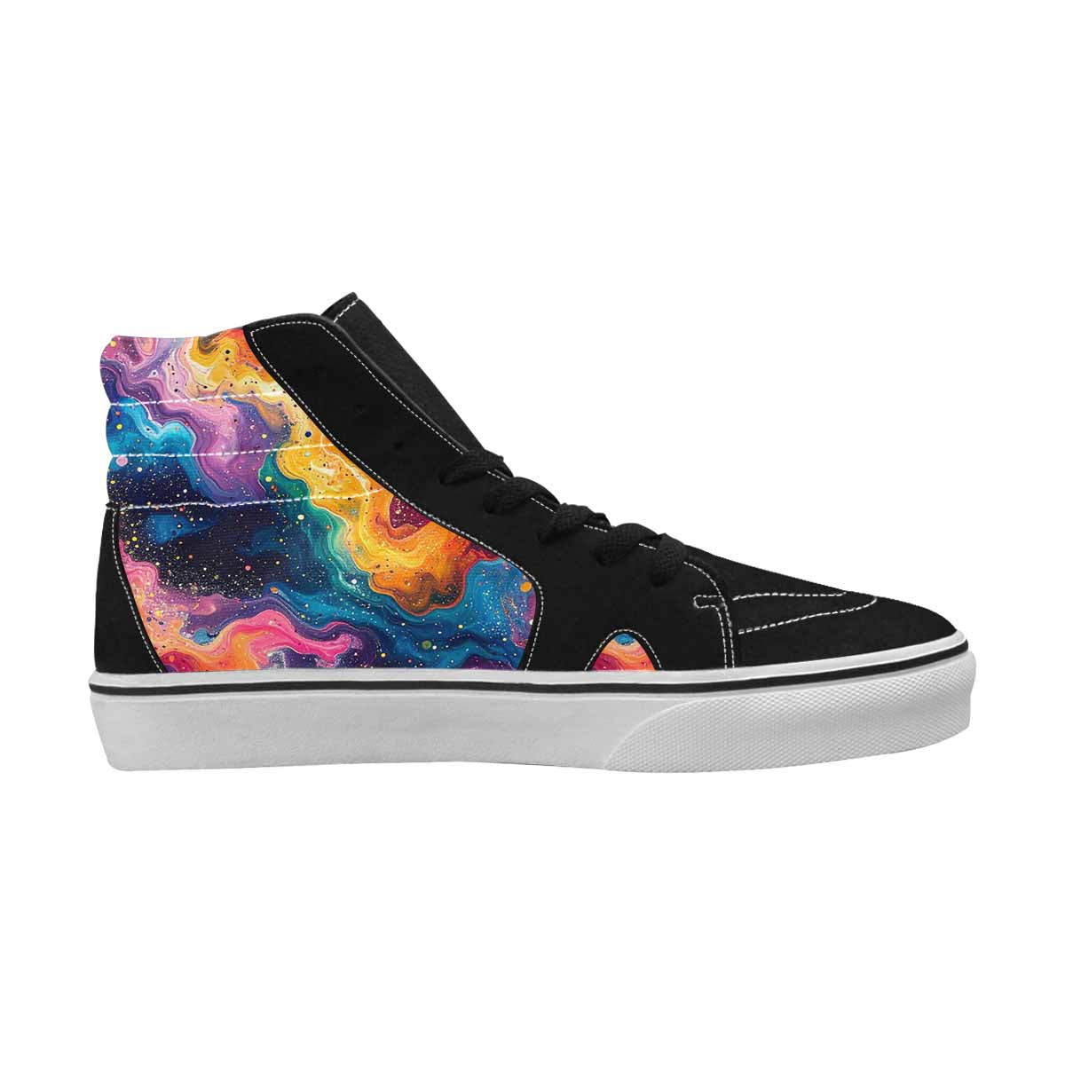 MEN'S Galaxy Art - High Top Canvas Surreal Sneakers