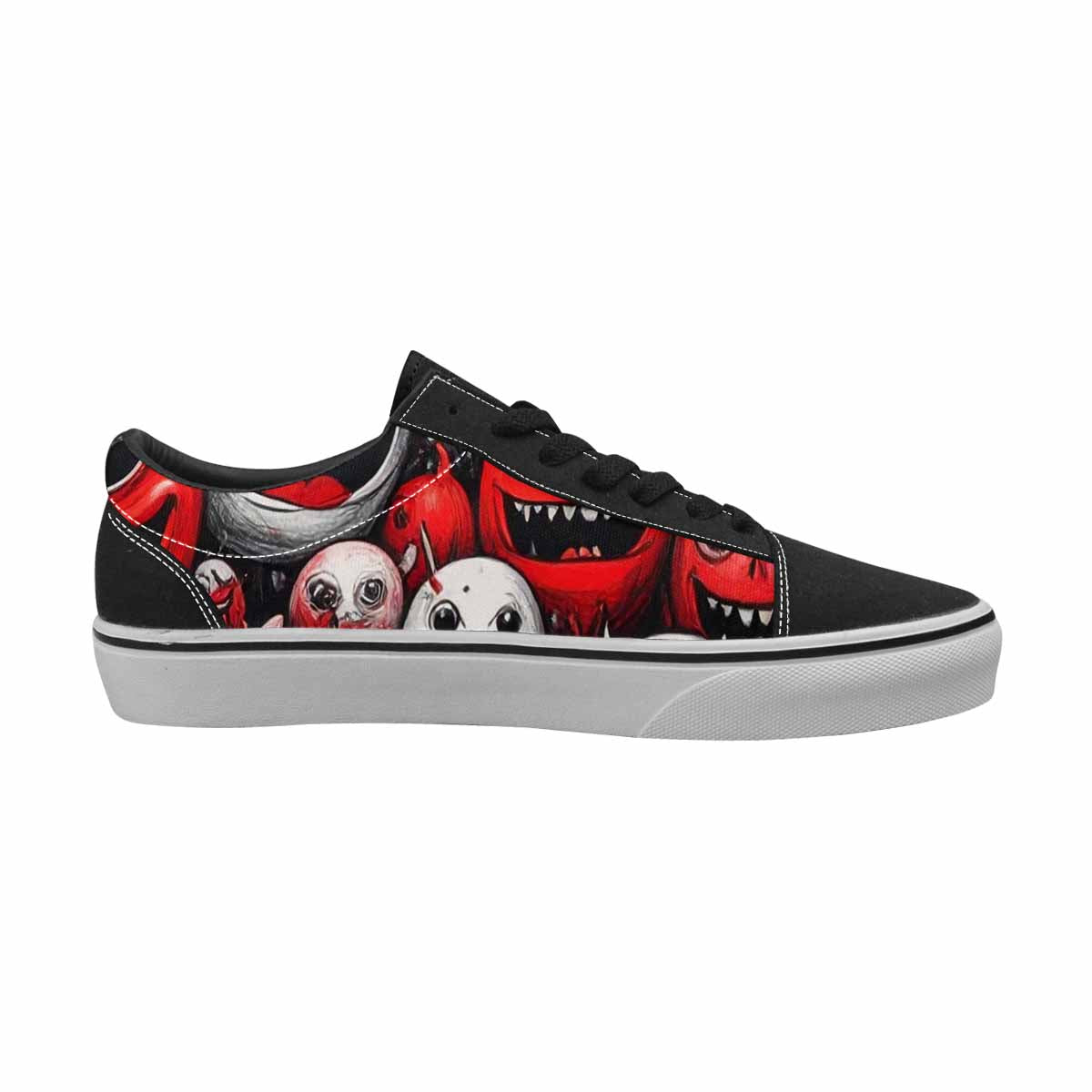 WOMEN'S Monsters (general) Lace-Up Canvas Aesthetic Shoes