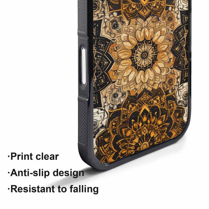 iPhone 17 Air Case — Small Mandala Pattern Randomly Varying Floral, Custom Print Case Cover
