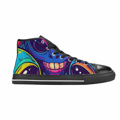 WOMEN'S Alien Ufo Cartoon High Top Canvas Dreamcore Shoes