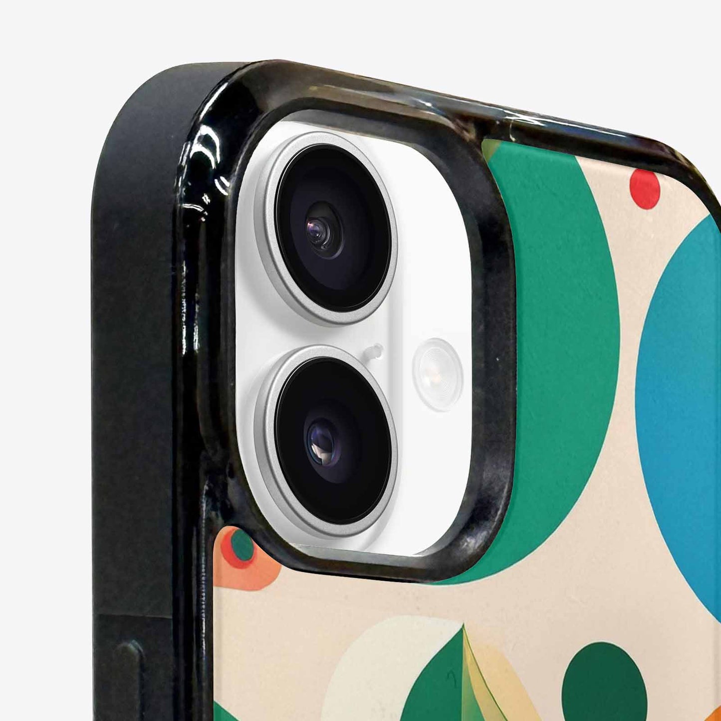 iPhone 16 Case — 1960s Mod Cartoon Art Pattern, Personalized Phone Case