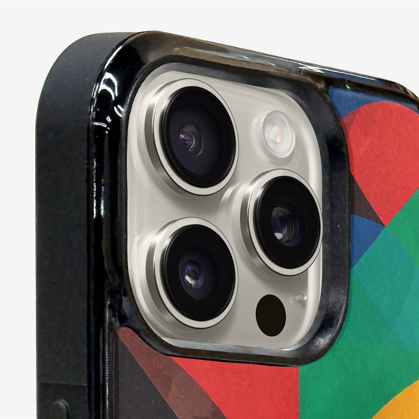 iPhone 16 Pro Max Case — 1990s Memphis Art Pattern, Custom Designed Case Cover