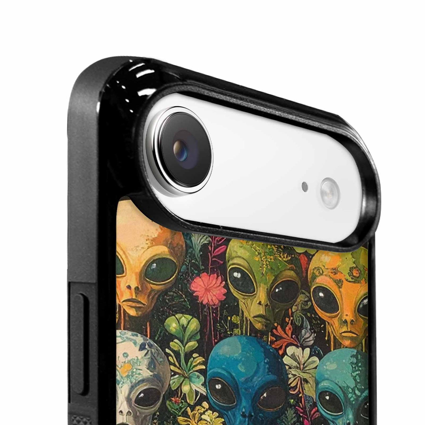 iPhone 17 Air Case — Aliens Pattern Hundreds Of Sma Alien, Custom Print Case Cover