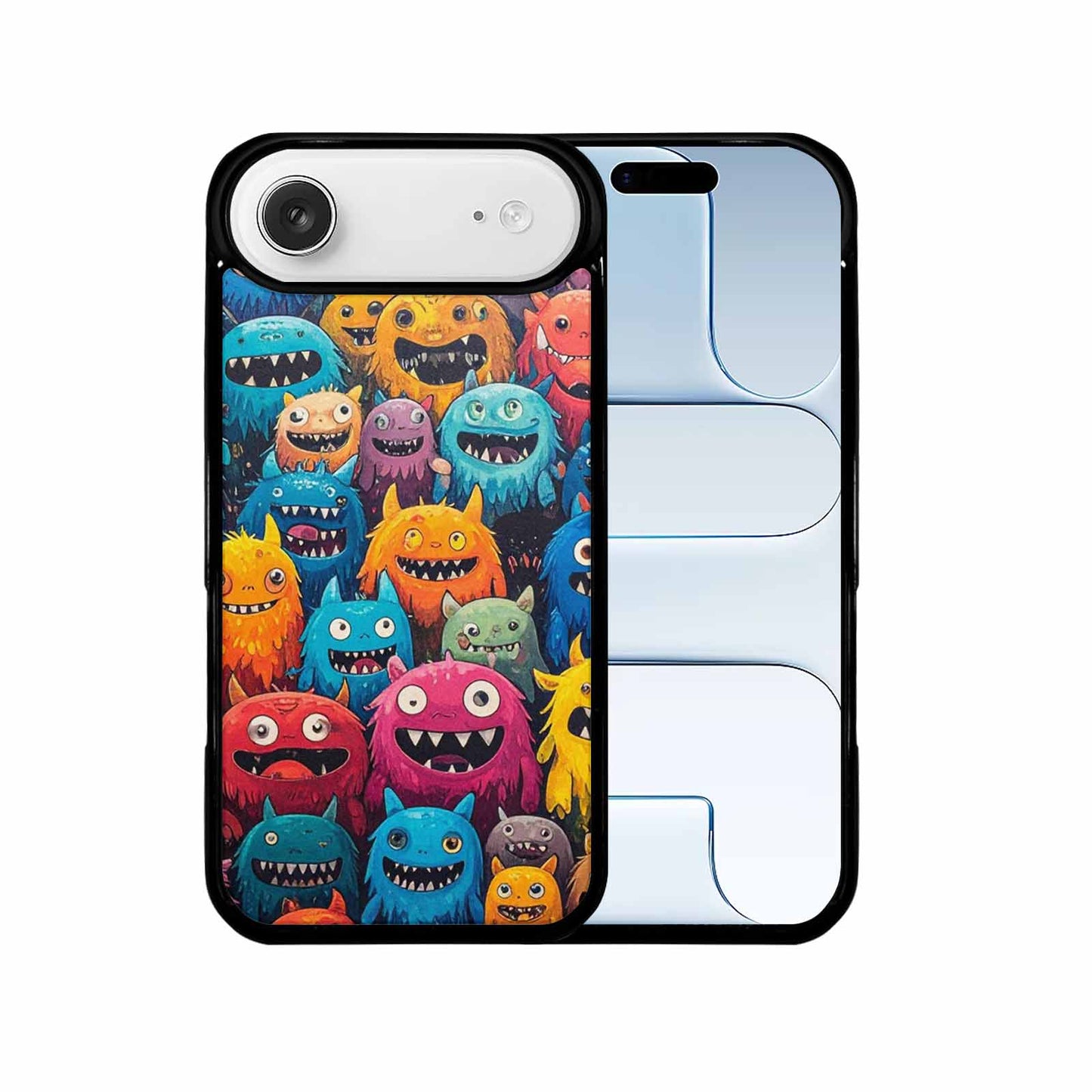 iPhone 17 Air Case — Monsters General Cartoon Monsters Pattern Cartoon, Unique Phone Case Design