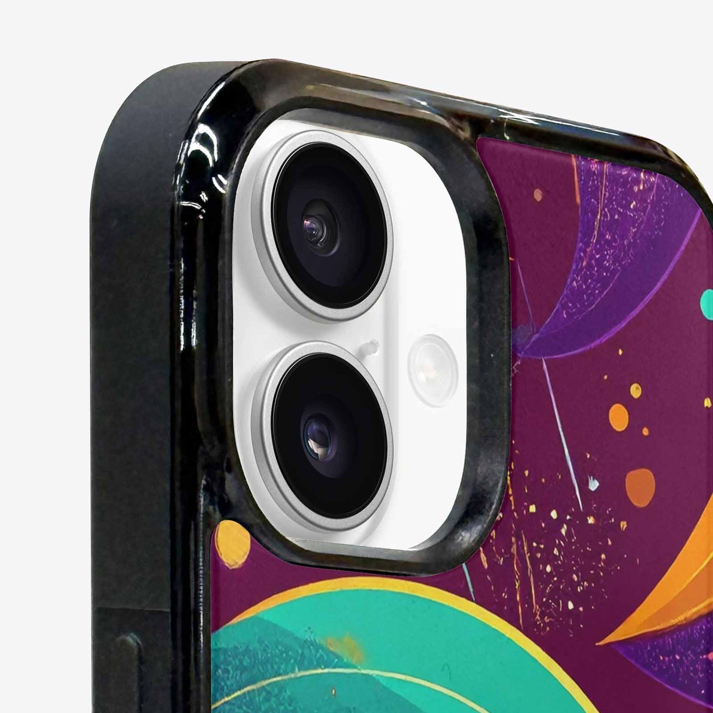 iPhone 16 Case — 1970s Disco Art Pattern, Custom Print Case Cover