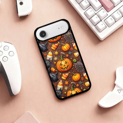 iPhone 17 Air Case — Small Halloween Pattern Randomly Varying Original, Custom Made Phone Cover