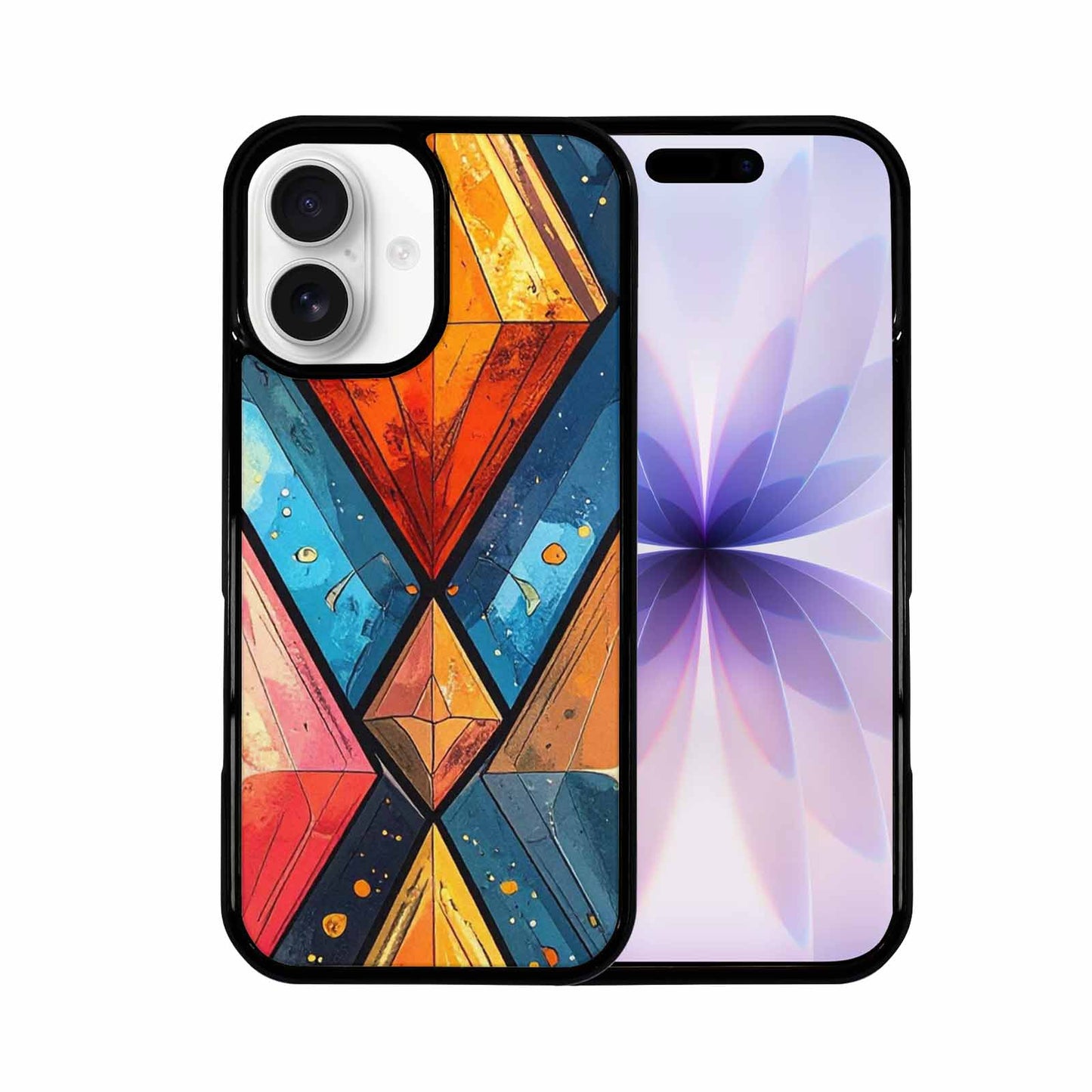 iPhone 17 Case — Vintage Summer Diamond Retro Vintage, Customized Protective Case