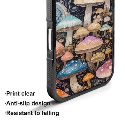 iPhone 17 Case — Mushrooms Pattern Hundreds Of Original Art, Custom Designed Case Cover