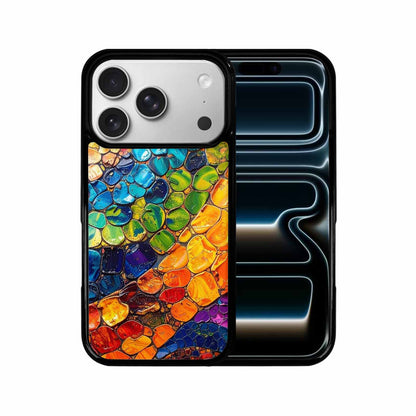 iPhone 17 Pro Case — Reptile Scale Full Color Vibrant Original, Custom Print Case Cover