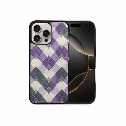 iPhone 16 Pro Max Case — Genderqueer Flag Color Theme Small Rainbow, Personalized Phone Case