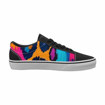 WOMEN'S Animal Print Lace-Up Canvas Cottagecore Sneakers