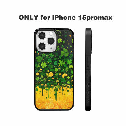 iPhone 15 Pro Max Case — St Patrick\'s Clover St Patrick\'s Clover, Custom Phone Case