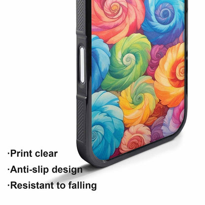 iPhone 17 Air Case — Tie Dye Swirls Tie Dye Tie, Original Design Phone Case
