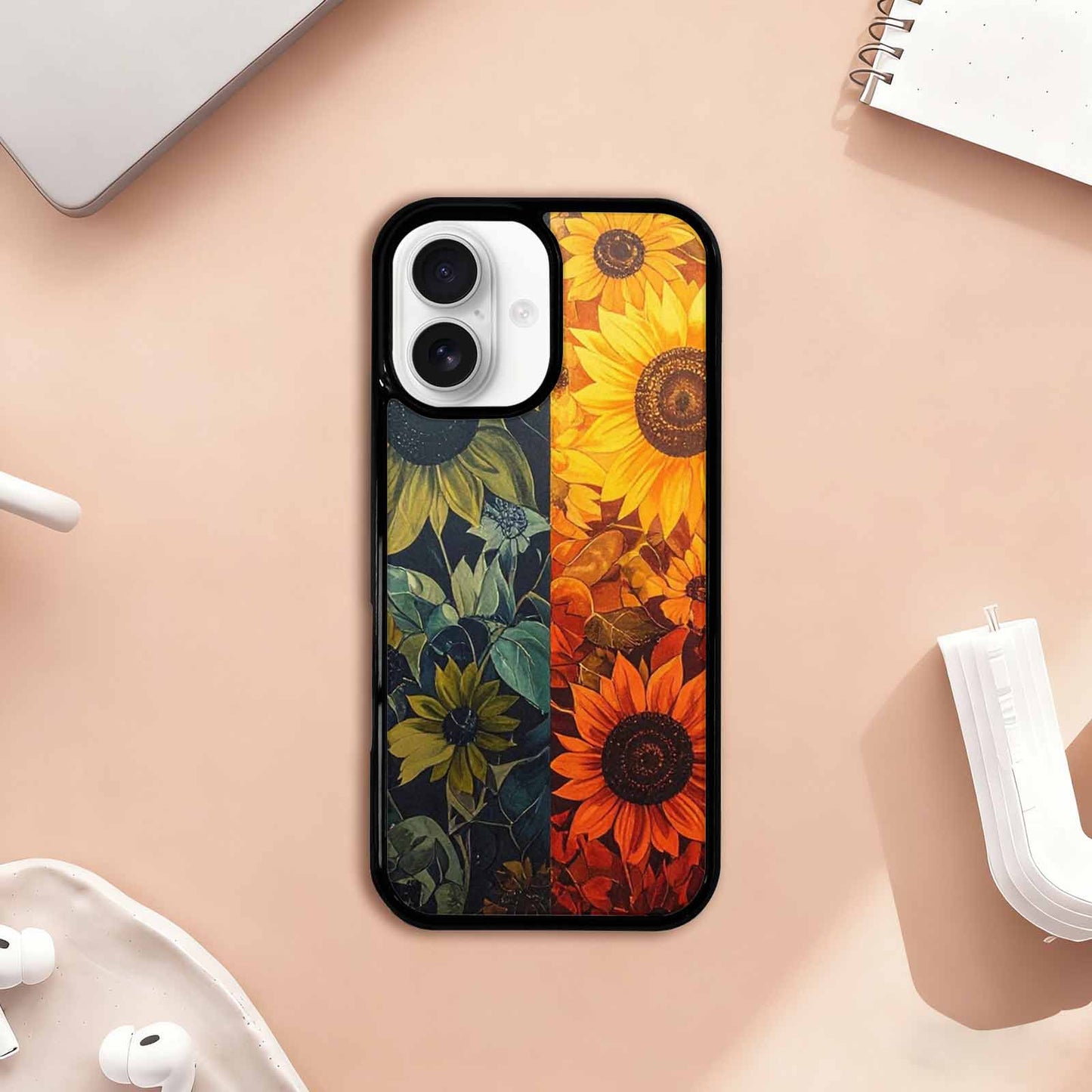 iPhone 17 Case — Blend Melt Them Together Floral, Unique Phone Case Design