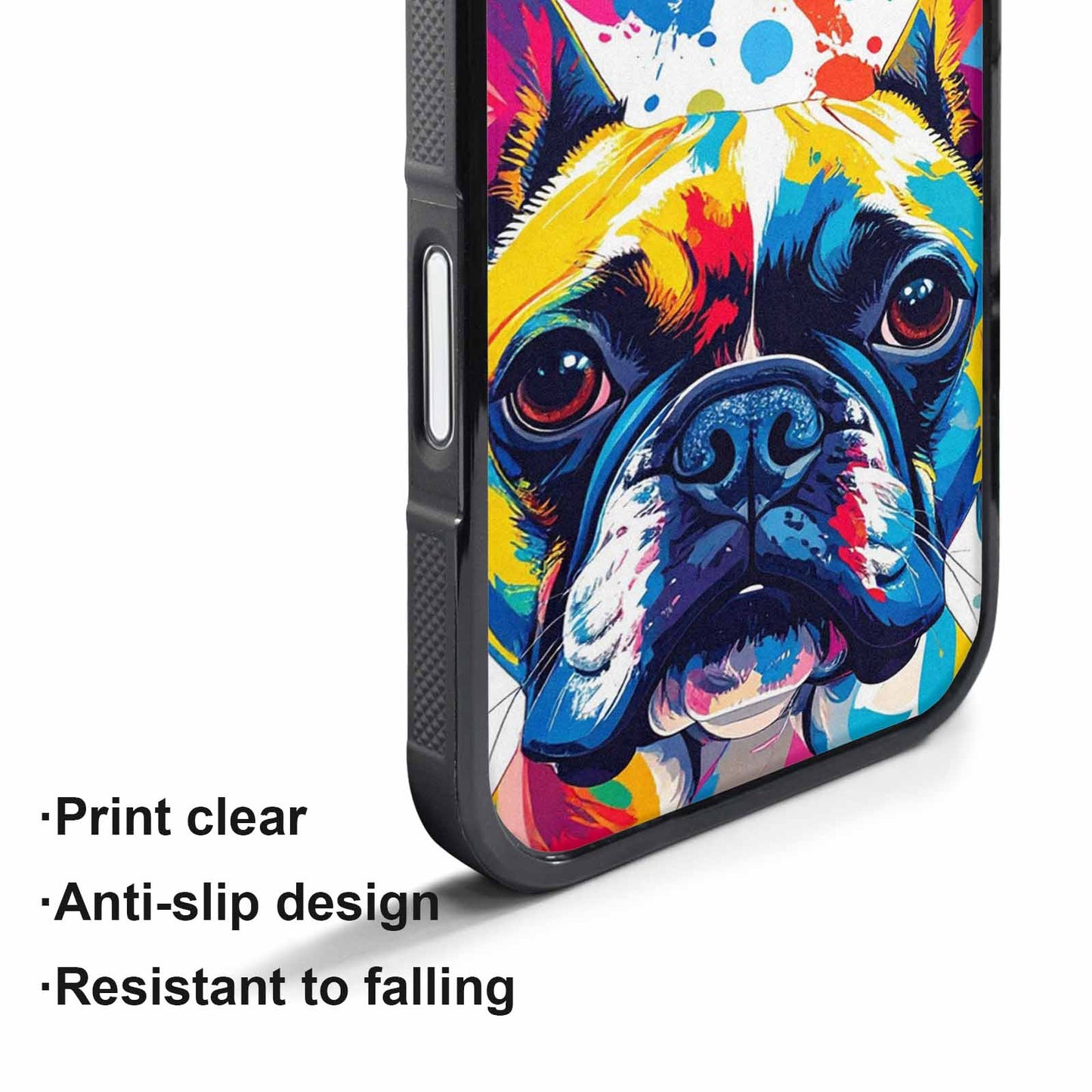 iPhone 17 Pro Max Case — French Bulldog Pop Art Original Art, Unique Phone Case Design