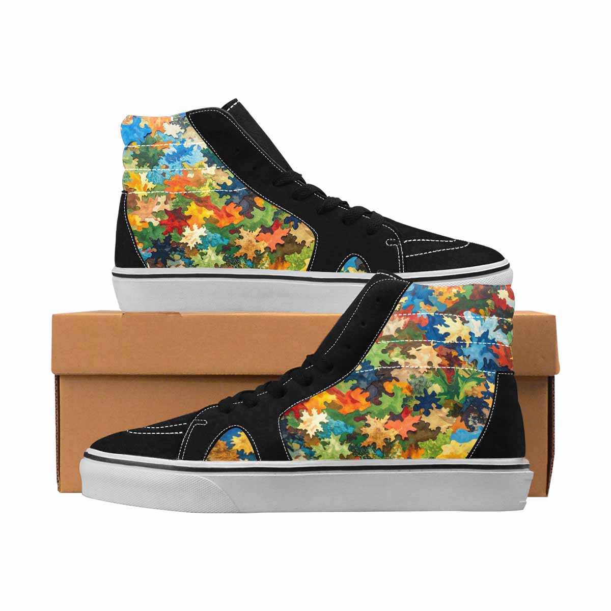 MEN'S Camo Full Color High Top Canvas Custom Fashion Y2K Customized Sneakers