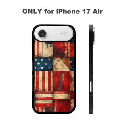 iPhone 17 Air Case — Small American Flag Stars And Galaxy, Unique Phone Case Design