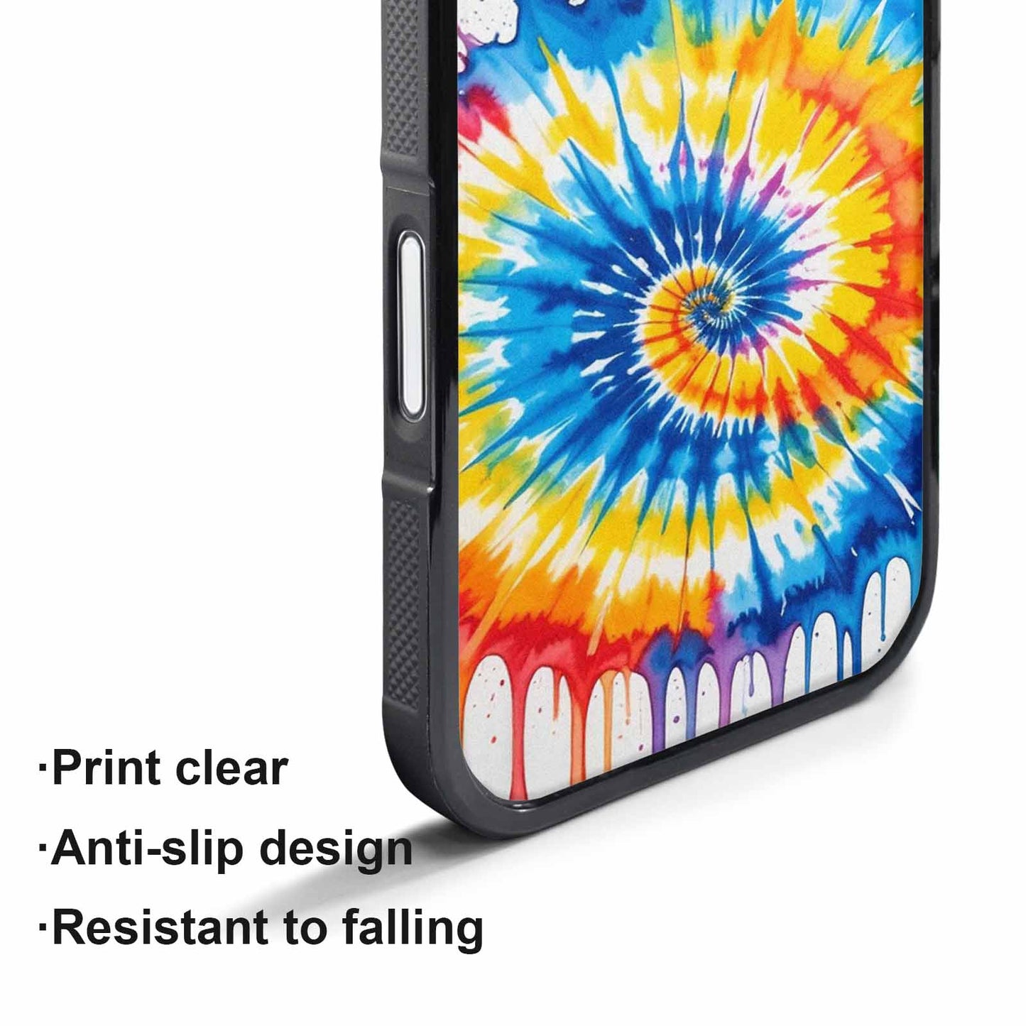 iPhone 17 Pro Max Case — Tie Dye Drip Tie Dye, Personalized Phone Case