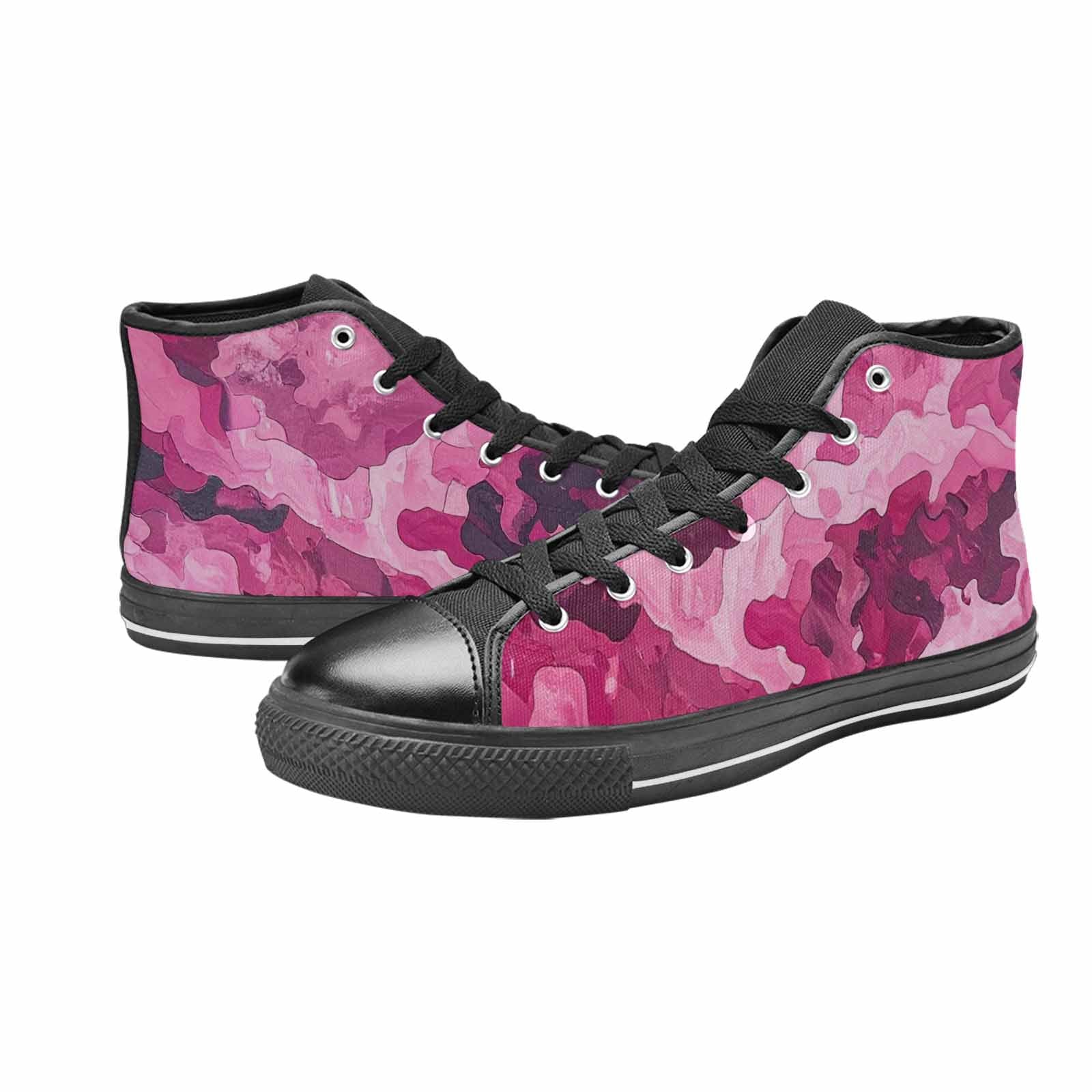 MEN'S Military Camouflage Blotch High Top Canvas Dreamcore Shoes