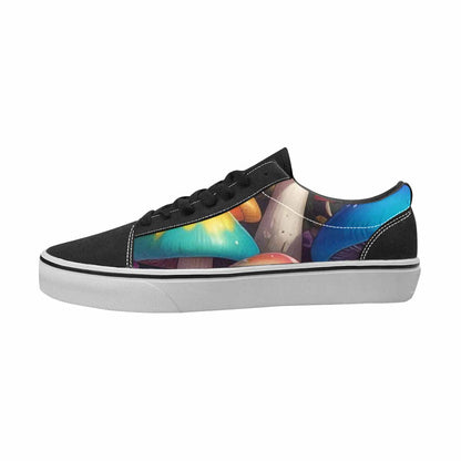 WOMEN'S Mushrooms Canvas Graphic Print Cottagecore All Over Print Shoes