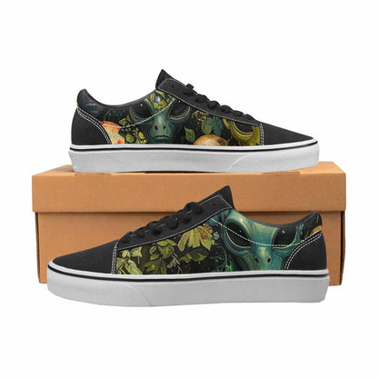 WOMEN'S Aliens Lace-Up Canvas Surreal Shoes