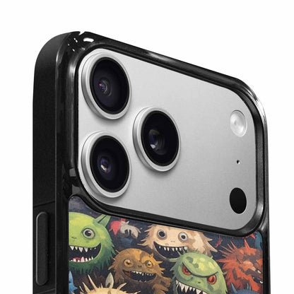 iPhone 17 Pro Max Case — Monsters Camomonsters Pattern Qch Camo, Customized Protective Case