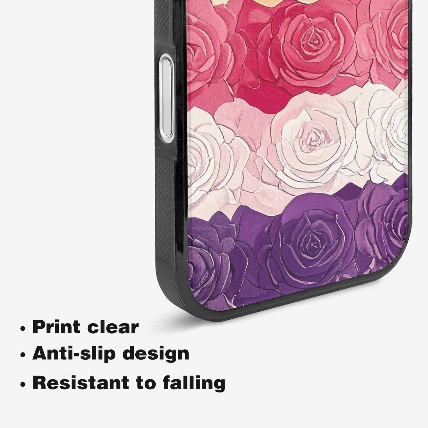 iPhone 16 Plus Case — Lesbian Flag Color Theme Small Rainbow, Custom Print Case Cover