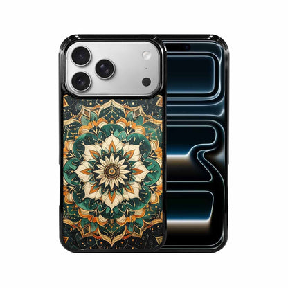 iPhone 17 Pro Max Case — Small Mandala Pattern, Randomly Floral, Custom Art Phone Cover