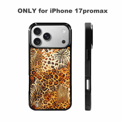 iPhone 17 Pro Max Case — Small Animal Print Pattern, Animal Print, Custom Phone Case