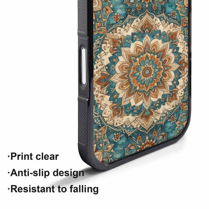iPhone 17 Pro Case — Small Mandala Pattern Randomly Varying Floral, Custom Made Phone Cover