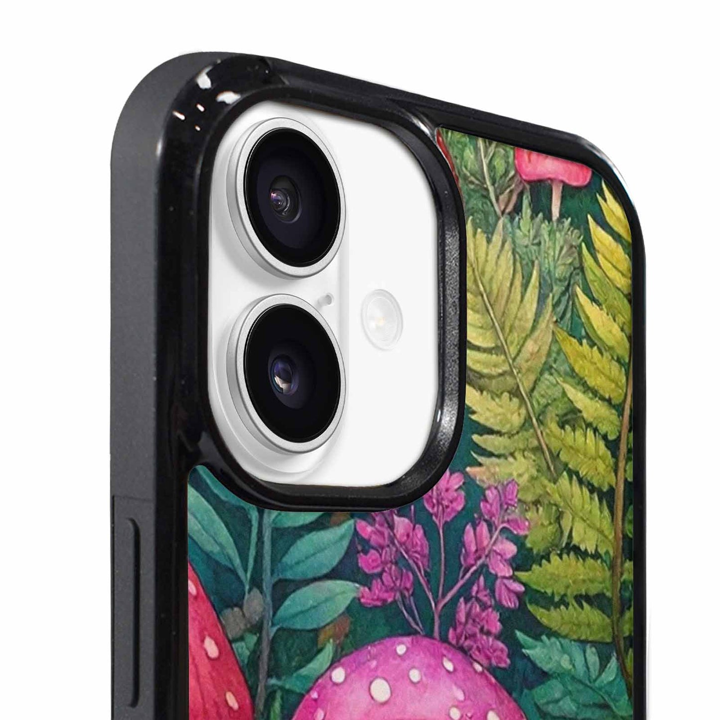 iPhone 17 Case — Mushrooms Botanicalmushrooms P Vyk Floral, Custom Designed Case Cover
