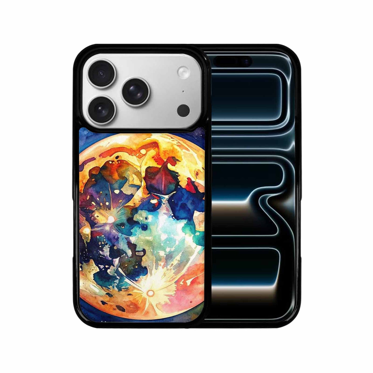 iPhone 17 Pro Case — Watercolor Cinco De Mayo Watercolor Abstract, Personalized Phone Case