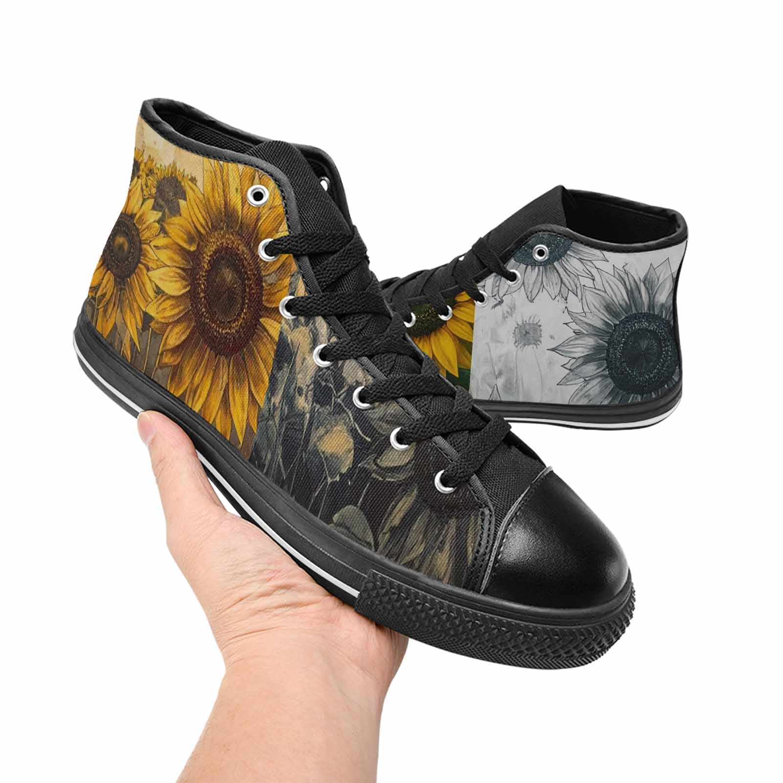 WOMEN'S Blend Melt Them High Top Canvas Cottagecore Shoes