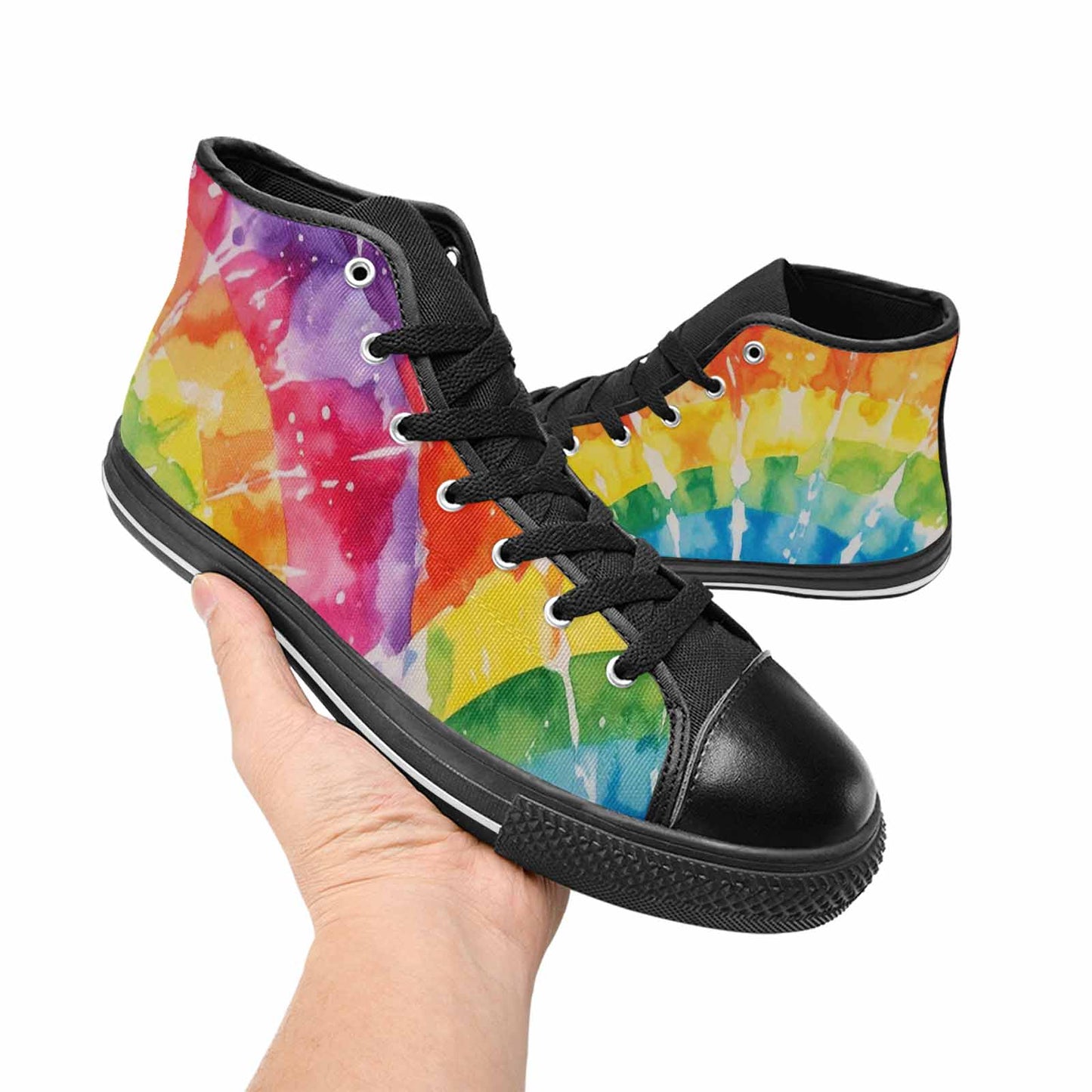 MEN'S Tie Dye - High Top Canvas Dreamcore Sneakers