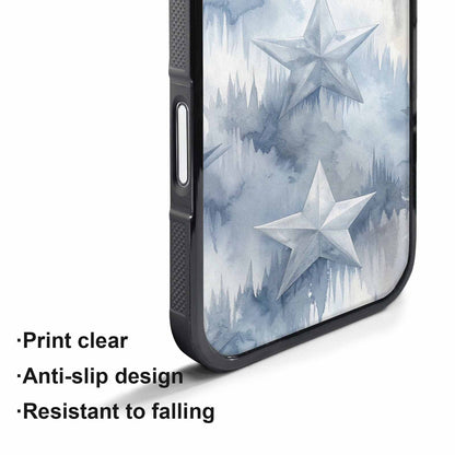 iPhone 17 Pro Max Case — Seamless Tileable Pattern Of Galaxy Space, Custom Art Phone Cover