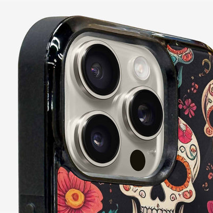 iPhone 16 Pro Max Case — Dia De Los Muertos Sugar Skull, Customized Protective Case
