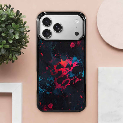iPhone 17 Pro Max Case — Color Style Deep Blacks Animal Print, Original Design Phone Case